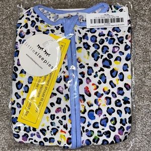 New in bag Little Sleepies Leopard Love Zippy